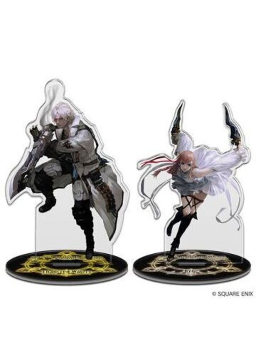 Square Enix Final Fantasy XIV Thancred & Ryne Acrylic Stands - 5.5"